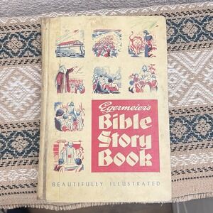 Egermeier's Bible Story Book Illustrated Vintage Warner Press Revised